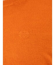 NORTH SAILS N|S Rundhalspullover mit Logostickerei goldene Flamme - Herrenpullover - 3