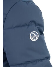 NORTH SAILS PADDED Mittellange Daunenjacke mit Kapuze Navy blau - Daunenjacken für Herren - 3