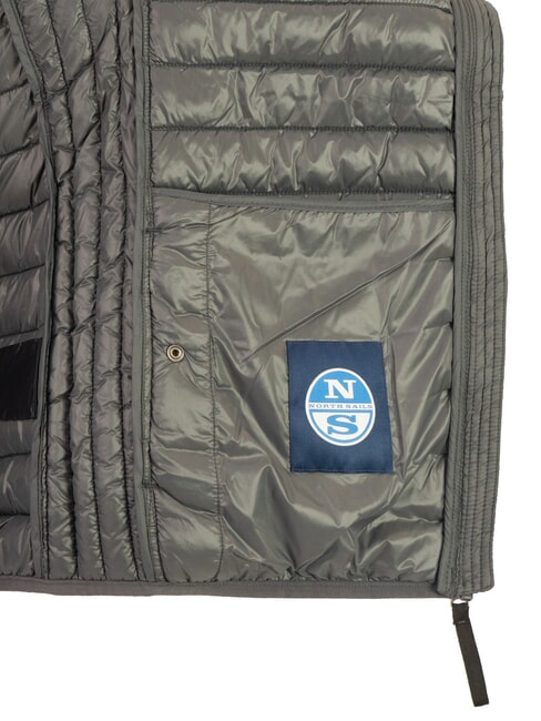 PADDED Wattierte Jacke mit Kapuze Asphalt - Daunenjacken f&uuml;r Herren