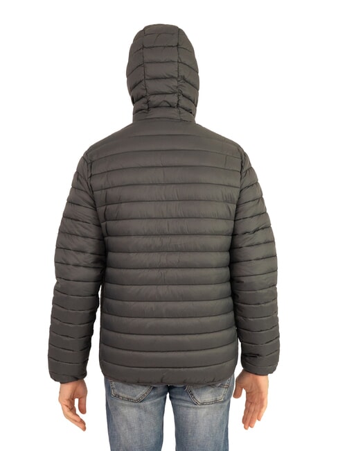PADDED Wattierte Jacke mit Kapuze Asphalt - Daunenjacken für Herren