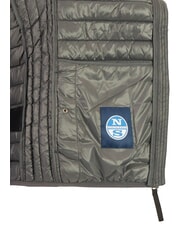 NORTH SAILS PADDED Wattierte Jacke mit Kapuze Asphalt - Daunenjacken für Herren - 4