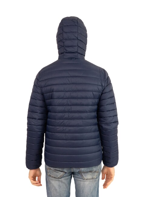 PADDED Wattierte Jacke mit Kapuze Navy blau - Daunenjacken für Herren