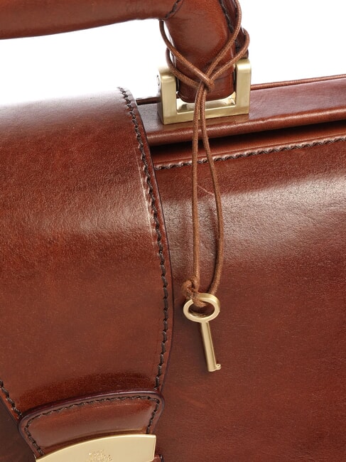 STORY UOMO Arzttasche aus Leder BRAUN - Arbeitstaschen