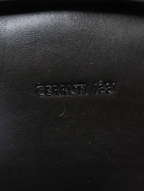 BRAD 13-Zoll-Laptop-Rucksack aus Leder Schwarz - PC-Rucksäcke