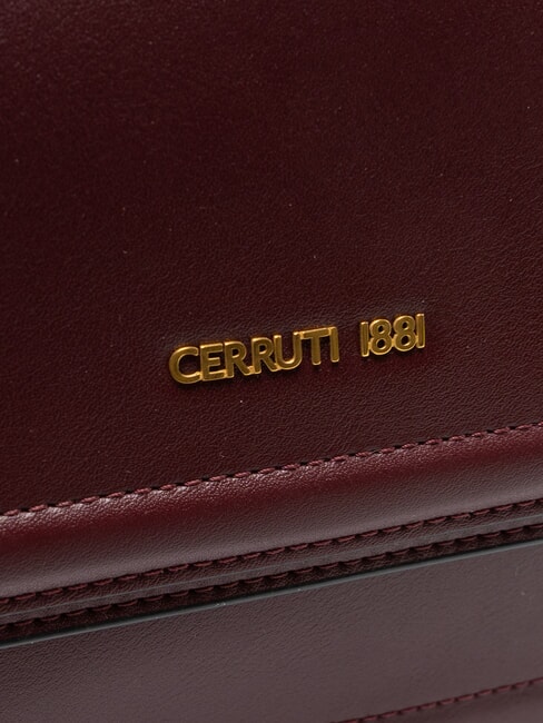 CERRUTIS Handtasche mit Schulterriemen Burgund - Damentaschen