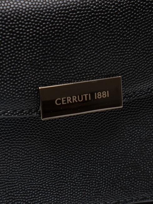 MARIE Mini-Schultertasche aus Leder Schwarz - Damentaschen