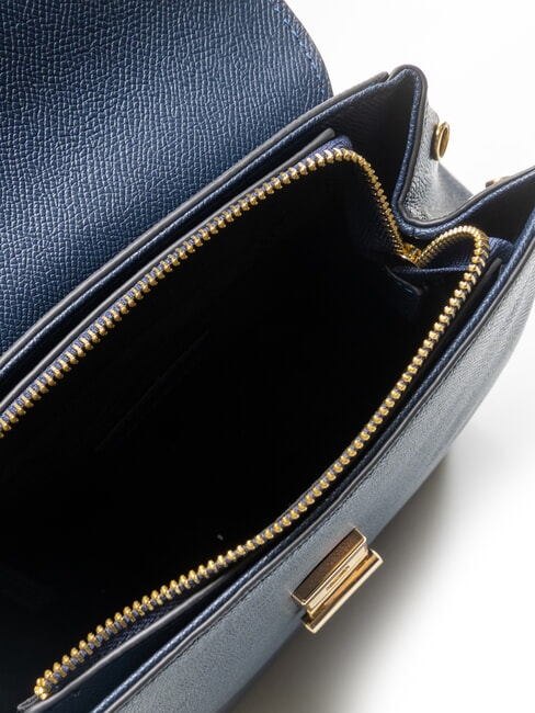 MARIANNE Lederrucksack Blau - Damentaschen