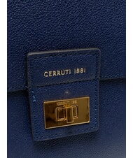 CERRUTI CARLA Handtasche mit Schulterriemen Blau - Damentaschen - 3