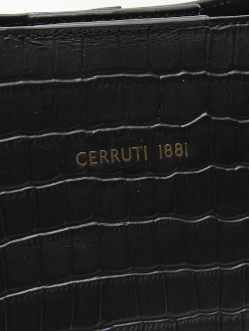 ISABELLE Schultertasche, Leder Schwarz - Damentaschen