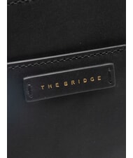 THE BRIDGE CECILIA Schultergurt aus Leder Schwarzes Gold - Damentaschen - 3