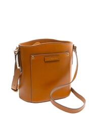 THE BRIDGE CECILIA Schultergurt aus Leder Cognac / Gold - Damentaschen - 2