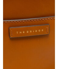 THE BRIDGE CECILIA Schultergurt aus Leder Cognac / Gold - Damentaschen - 3