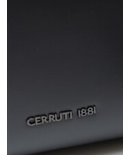 CERRUTI RORY Tasche aus glattem Leder Blau - Umhängetaschen Herren - 3