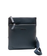 CERRUTI JAKE Flache Ledertasche Blau - Umhängetaschen Herren - 2