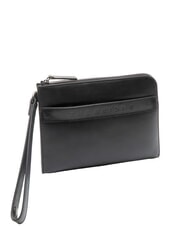 THE BRIDGE GIACOMO Lederclutch schwarz / mattes dunkles Ruthenium - Damentaschen - 2