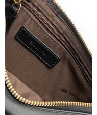 CERRUTI CERRUTIS Clutch mit Schulterriemen aus Leder Schwarz - Damentaschen - 5