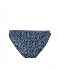 CALVIN KLEIN CK Unterkleid mit Spitze Mikrofrost blauer Schatten - Damenslip - 2