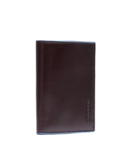 PIQUADRO BLUE SQUARE Vertikale Ledergeldbörse MAHAGONI - Brieftaschen Herren - 3