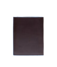 PIQUADRO BLUE SQUARE Vertikale Ledergeldbörse MAHAGONI - Brieftaschen Herren - 4