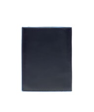 PIQUADRO BLUE SQUARE Vertikale Ledergeldbörse Blau - Brieftaschen Herren - 4