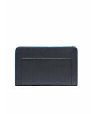 PIQUADRO ATLAS Mittelgroße Ledergeldbörse schwarz2 - Brieftaschen Damen - 5