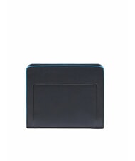 PIQUADRO ATLAS Kompakte Damen-Ledergeldbörse schwarz2 - Brieftaschen Damen - 5