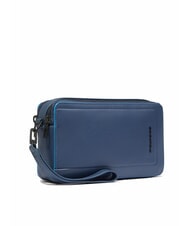 PIQUADRO ATLAS Leder-Federmäppchen mit zwei Fächern - Tablettmappe &amp; Organizer