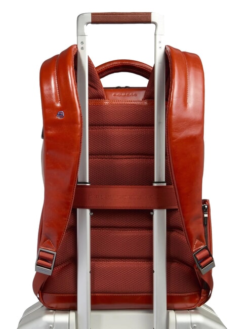 BLUE SQUARE Fast-Check 14" Laptop-Rucksack Leder4 - PC-Rucksäcke