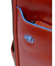 PIQUADRO BLUE SQUARE Fast-Check 14" Laptop-Rucksack Leder4 - PC-Rucksäcke - 4