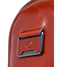 PIQUADRO BLUE SQUARE Fast-Check 14" Laptop-Rucksack Leder4 - PC-Rucksäcke - 5