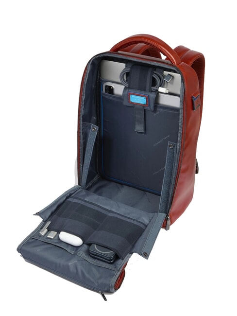 BLUE SQUARE Fast-Check 14" Laptop-Rucksack Leder4 - PC-Rucksäcke