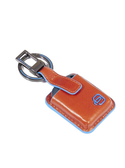 Schlüsselbund BLUE SQUARE, mit CONNEQU-Gerät Leder4 - Schlüsselanhänger und Schlüsseletuis