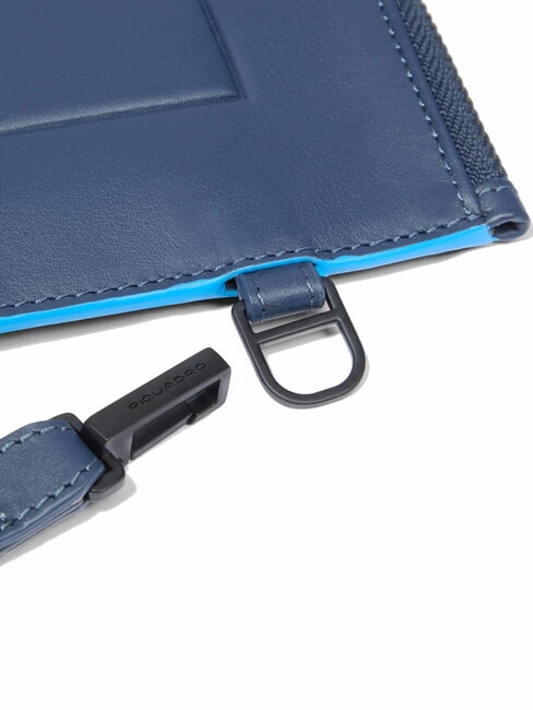 ATLAS iPad-Tasche aus Leder für Herren Blau - Tablettmappe &amp; Organizer