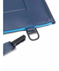 PIQUADRO ATLAS iPad-Tasche aus Leder für Herren Blau - Tablettmappe &amp; Organizer - 4