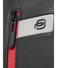 PIQUADRO URBAN Laptop-Rucksack 14", aus Leder Grau - PC-Rucksäcke - 3