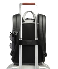 PIQUADRO URBAN Laptop-Rucksack 14", aus Leder Grau - PC-Rucksäcke - 5