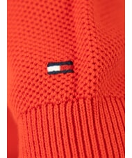 TOMMY HILFIGER TH KIDS Baumwollpullover für Kinder mit Rundhalsausschnitt tiefrot - Kinderpullover - 3