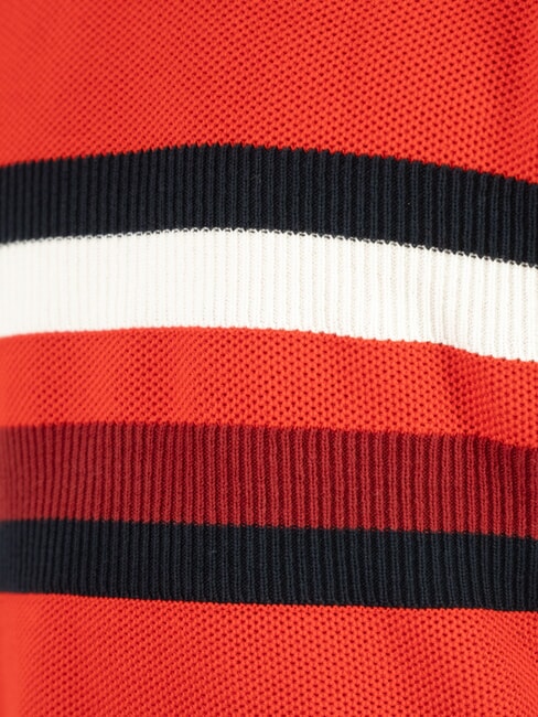 TH KIDS Baumwollpullover für Kinder mit Rundhalsausschnitt tiefrot - Kinderpullover