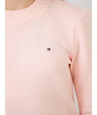 TOMMY HILFIGER TH KIDS Langärmeliges Kleid für Mädchen rosa Kristall - Kleider für kleine Mädchen - 2