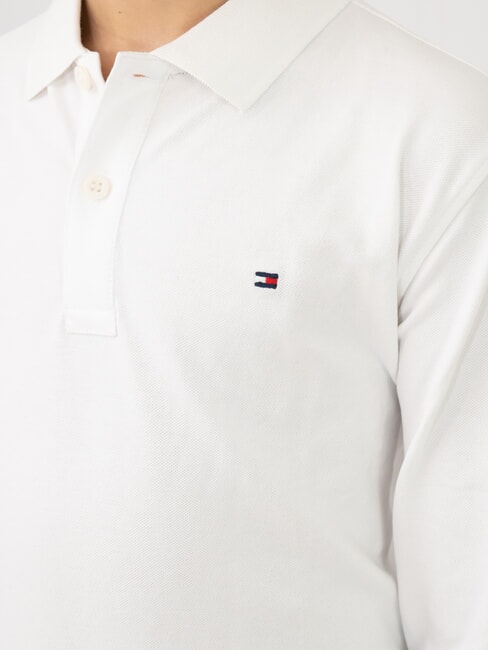 TH KIDS Langarm-Poloshirt für Kinder PVH Classic White - Kinder-T-Shirt