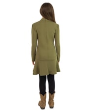 TOMMY HILFIGER TH KIDS Langärmeliges Kleid für Mädchen Putting Grün - Kleider für kleine Mädchen - 3