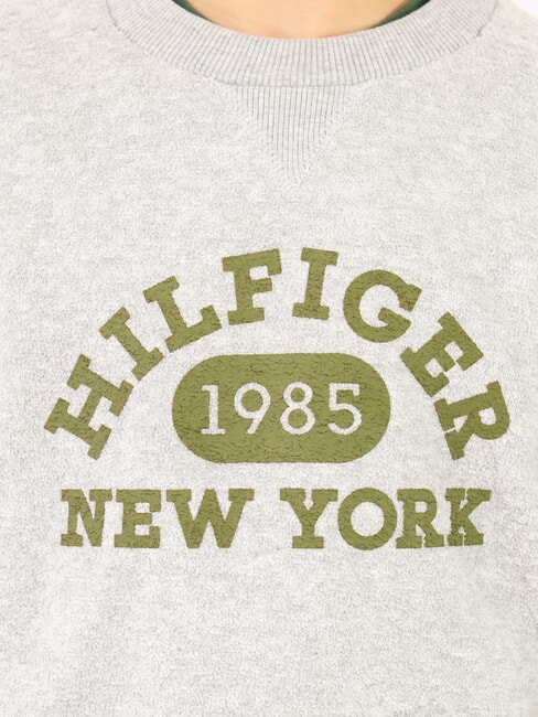 TH KIDS Kinder-Sweatshirt mit Aufdruck neues hellgrau meliert - Sweatshirts Kinder