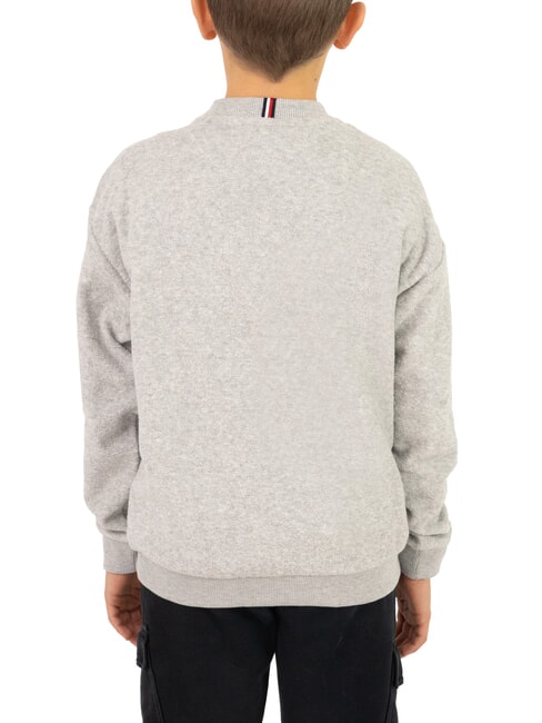 TH KIDS Kinder-Sweatshirt mit Aufdruck neues hellgrau meliert - Sweatshirts Kinder