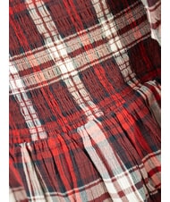 TOMMY HILFIGER TH KIDS Langärmeliges kariertes Kleid für Mädchen Mehrfachprüfung - Kleider für kleine Mädchen - 3