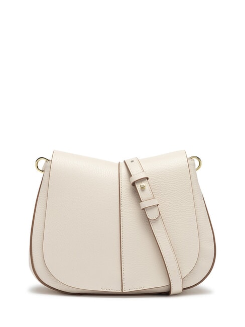 HELENA ROUND Ledertasche mit doppeltem Schultergurt MARMOR - Damentaschen