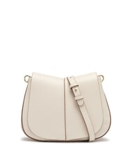 GIANNI CHIARINI HELENA ROUND Ledertasche mit doppeltem Schultergurt MARMOR - Damentaschen - 2