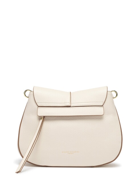 HELENA ROUND Ledertasche mit doppeltem Schultergurt MARMOR - Damentaschen