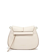 GIANNI CHIARINI HELENA ROUND Ledertasche mit doppeltem Schultergurt MARMOR - Damentaschen - 4