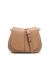 GIANNI CHIARINI HELENA ROUND Ledertasche mit doppeltem Schultergurt - Damentaschen