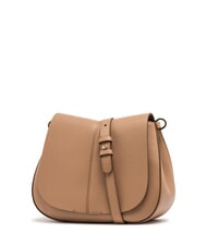 GIANNI CHIARINI HELENA ROUND Ledertasche mit doppeltem Schultergurt Ton - Damentaschen - 3